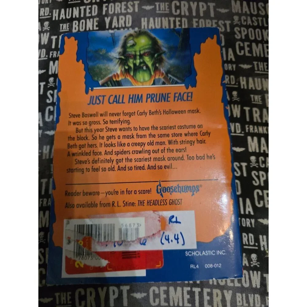 Goosebumps #36 The Haunted Mask II by R.L. Stine Vintage Horror Paperback Book